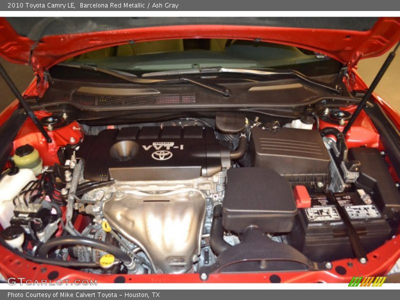 Barcelona Red Metallic / Ash Gray 2010 Toyota Camry LE