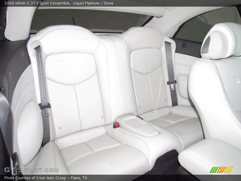  2009 G 37 S Sport Convertible Stone Interior