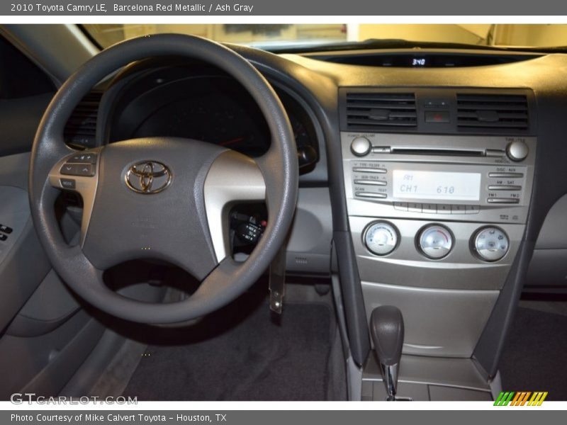 Barcelona Red Metallic / Ash Gray 2010 Toyota Camry LE