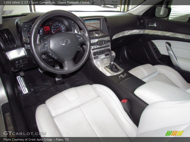Dashboard of 2009 G 37 S Sport Convertible