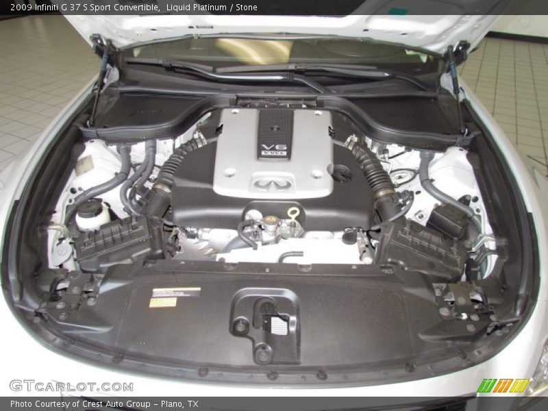  2009 G 37 S Sport Convertible Engine - 3.7 Liter DOHC 24-Valve VVEL V6
