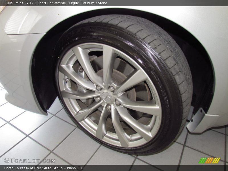  2009 G 37 S Sport Convertible Wheel