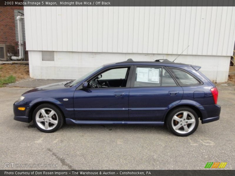 2003 Protege 5 Wagon Midnight Blue Mica