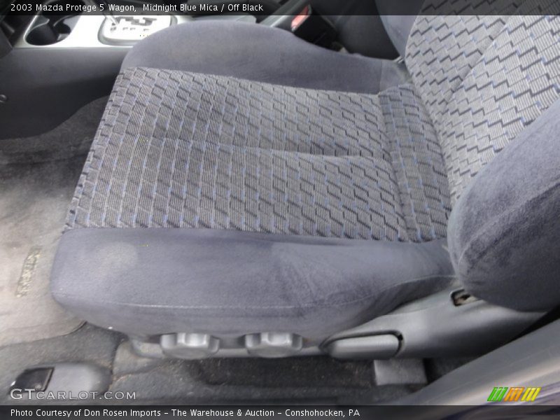 Midnight Blue Mica / Off Black 2003 Mazda Protege 5 Wagon