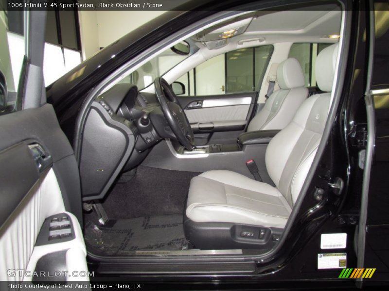 Black Obsidian / Stone 2006 Infiniti M 45 Sport Sedan