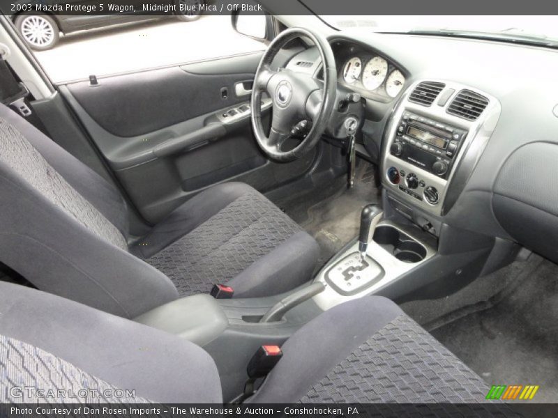  2003 Protege 5 Wagon Off Black Interior