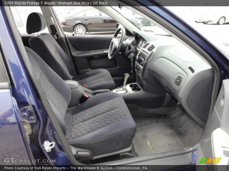  2003 Protege 5 Wagon Off Black Interior