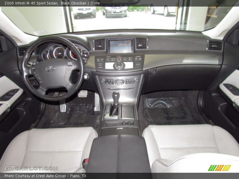 Black Obsidian / Stone 2006 Infiniti M 45 Sport Sedan