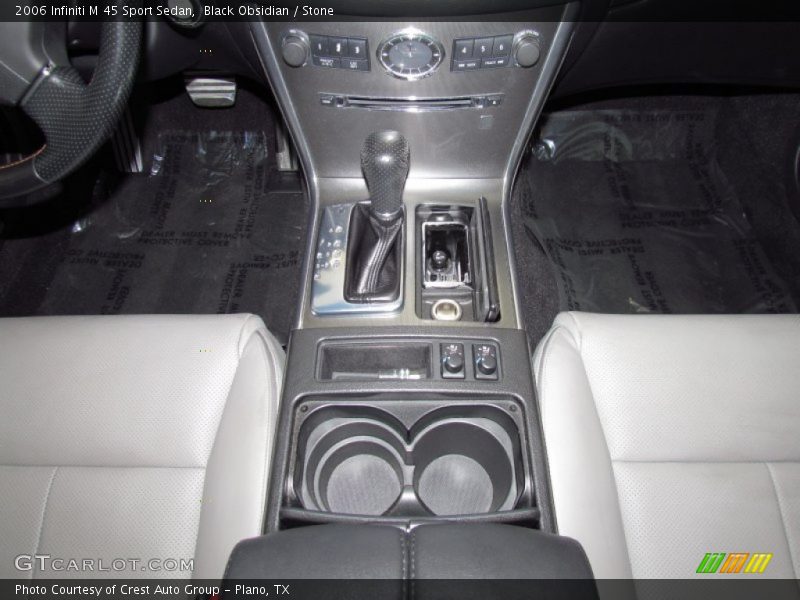 Black Obsidian / Stone 2006 Infiniti M 45 Sport Sedan