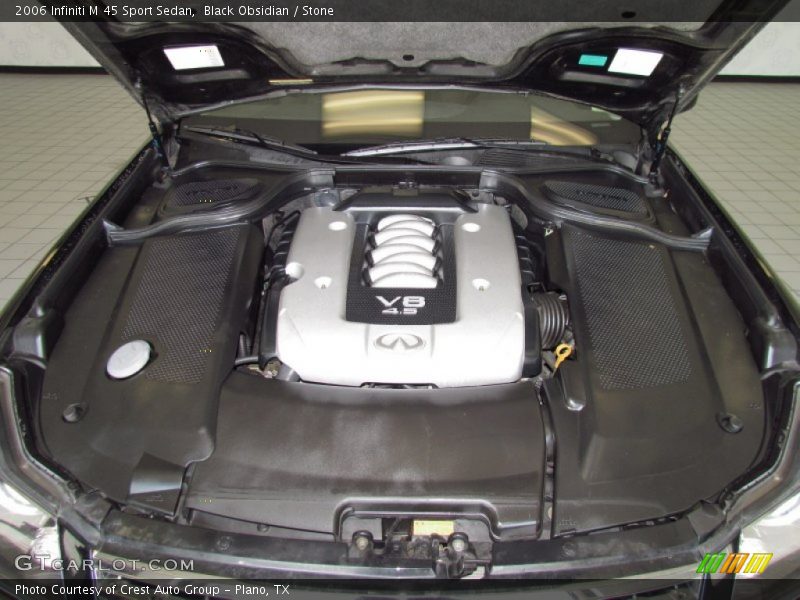 Black Obsidian / Stone 2006 Infiniti M 45 Sport Sedan