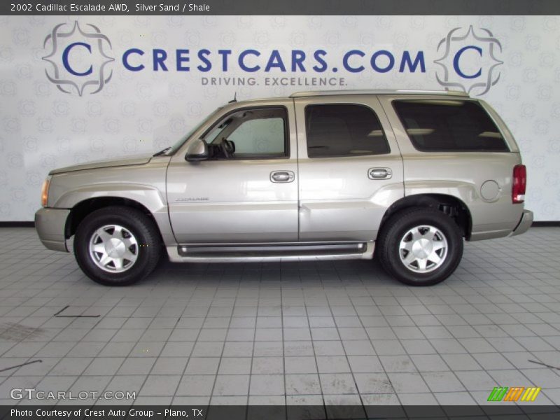 Silver Sand / Shale 2002 Cadillac Escalade AWD