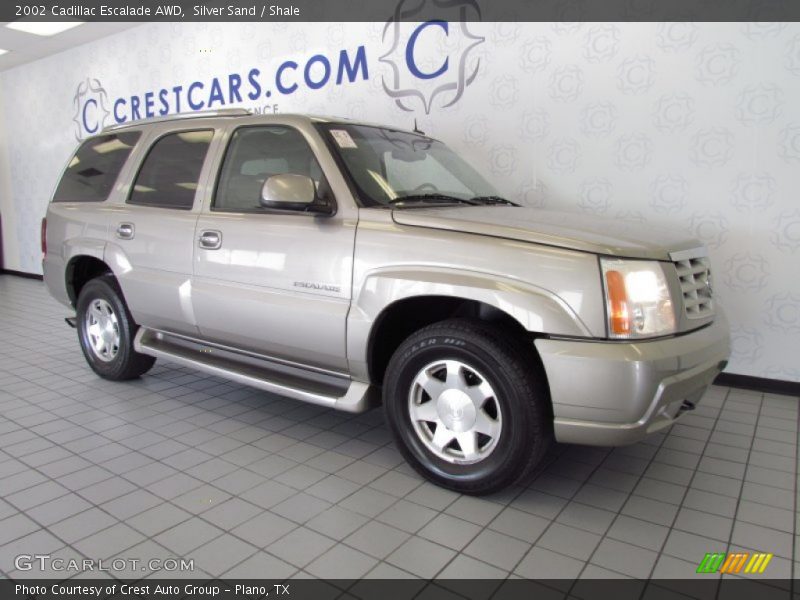 Silver Sand / Shale 2002 Cadillac Escalade AWD
