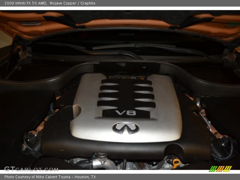  2009 FX 50 AWD Engine - 5.0 Liter DOHC 32-Valve VVT V8