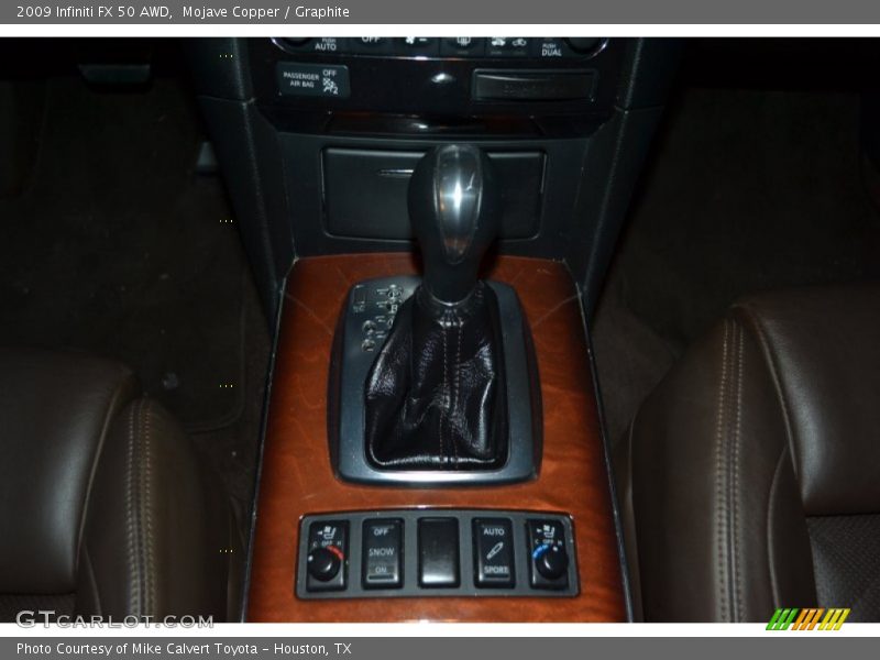  2009 FX 50 AWD 7 Speed ASC Automatic Shifter