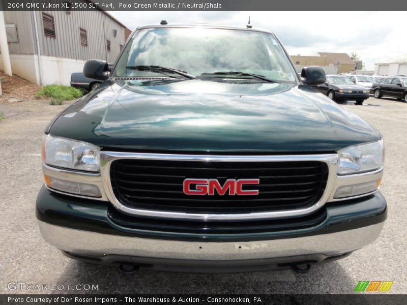 Polo Green Metallic / Neutral/Shale 2004 GMC Yukon XL 1500 SLT 4x4