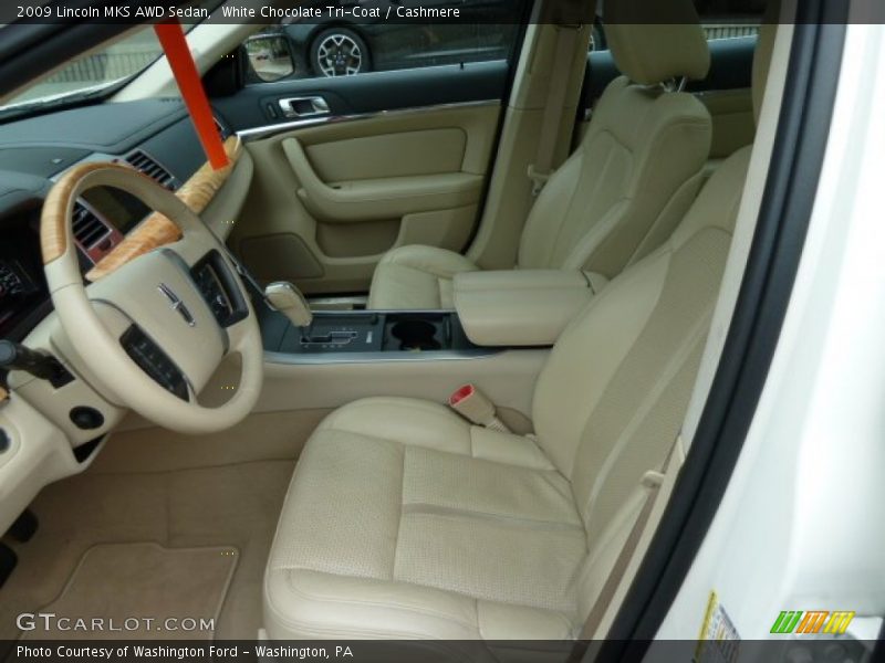 White Chocolate Tri-Coat / Cashmere 2009 Lincoln MKS AWD Sedan