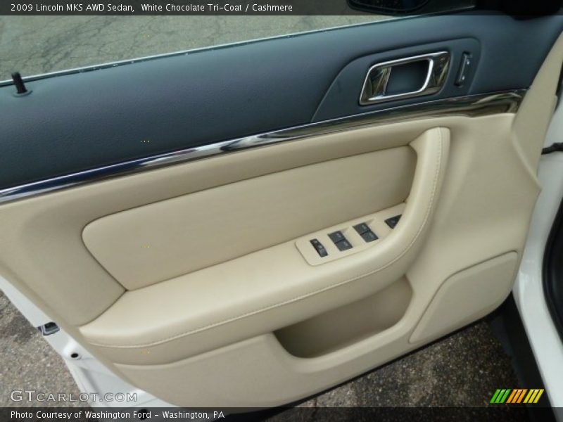 White Chocolate Tri-Coat / Cashmere 2009 Lincoln MKS AWD Sedan