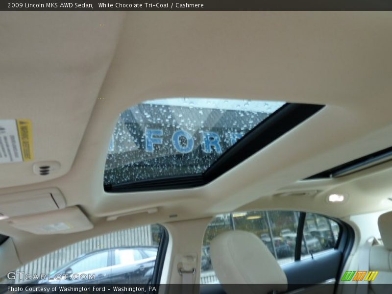 White Chocolate Tri-Coat / Cashmere 2009 Lincoln MKS AWD Sedan