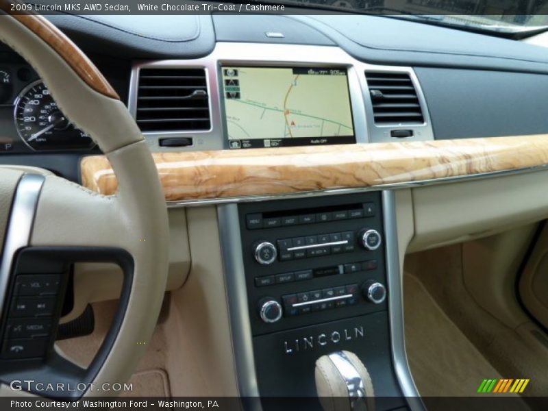 White Chocolate Tri-Coat / Cashmere 2009 Lincoln MKS AWD Sedan