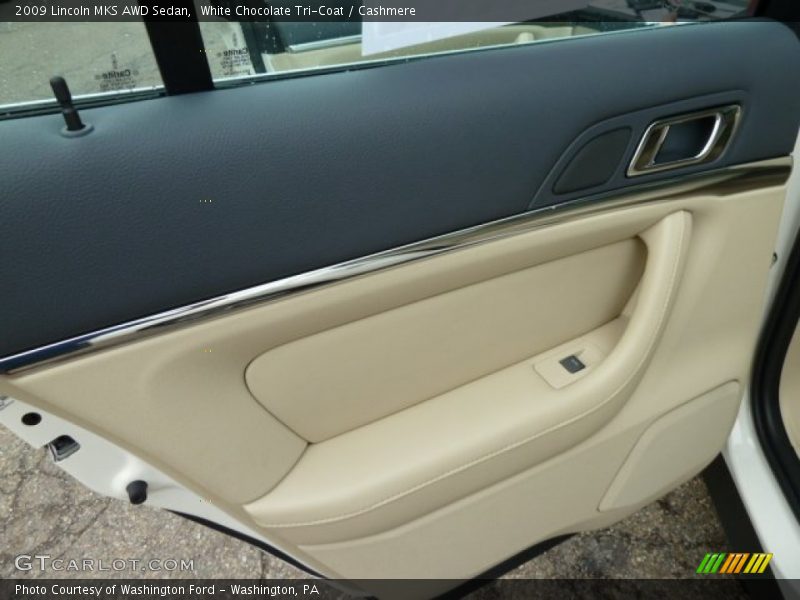White Chocolate Tri-Coat / Cashmere 2009 Lincoln MKS AWD Sedan