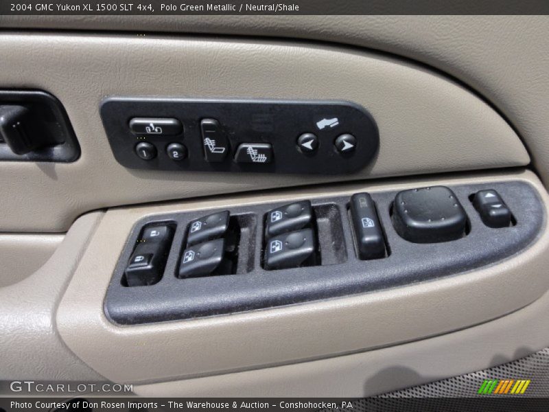 Polo Green Metallic / Neutral/Shale 2004 GMC Yukon XL 1500 SLT 4x4