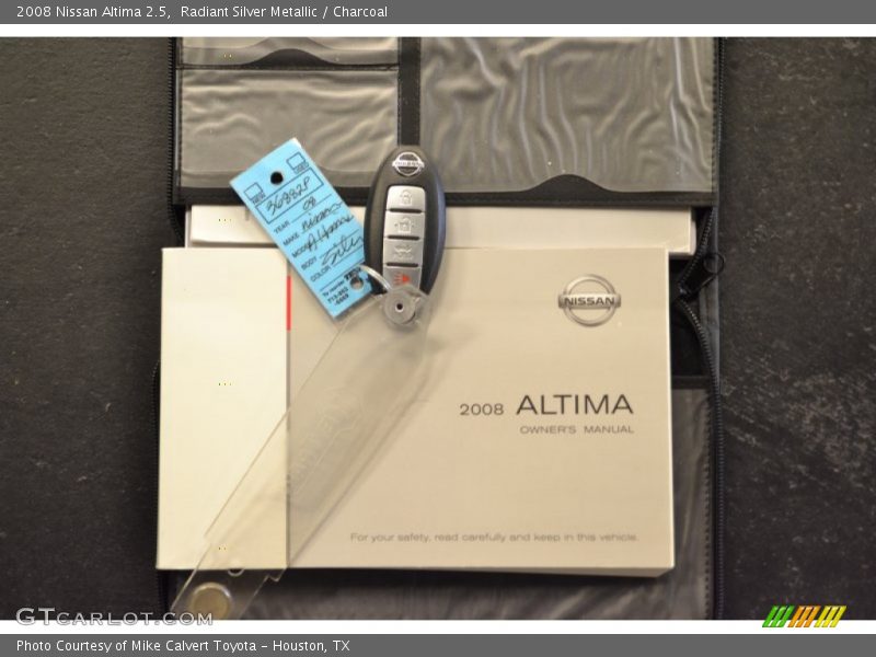 Radiant Silver Metallic / Charcoal 2008 Nissan Altima 2.5