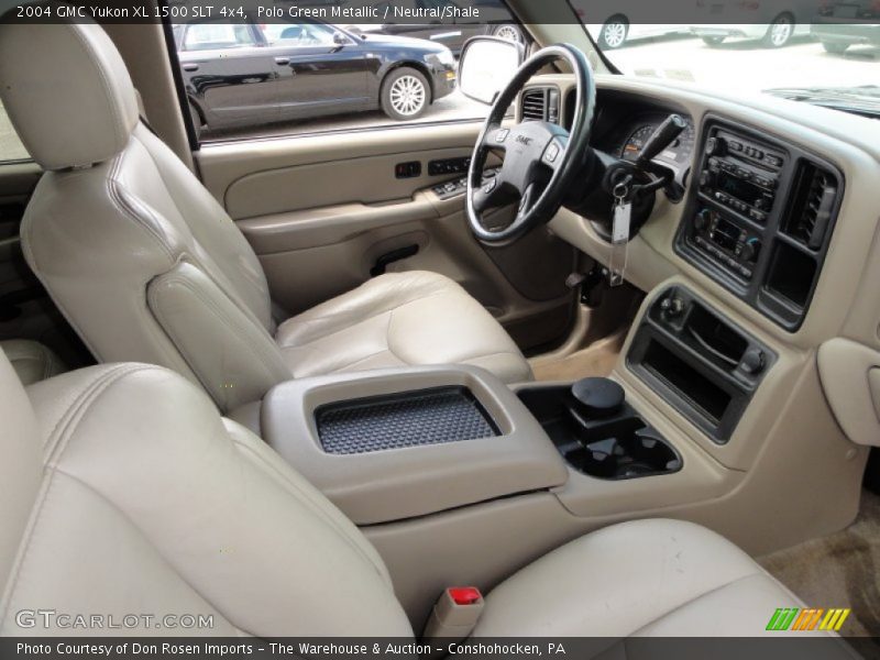 Polo Green Metallic / Neutral/Shale 2004 GMC Yukon XL 1500 SLT 4x4
