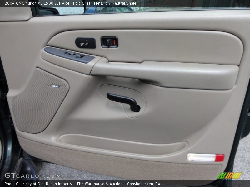 Polo Green Metallic / Neutral/Shale 2004 GMC Yukon XL 1500 SLT 4x4