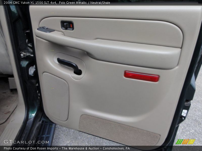Polo Green Metallic / Neutral/Shale 2004 GMC Yukon XL 1500 SLT 4x4