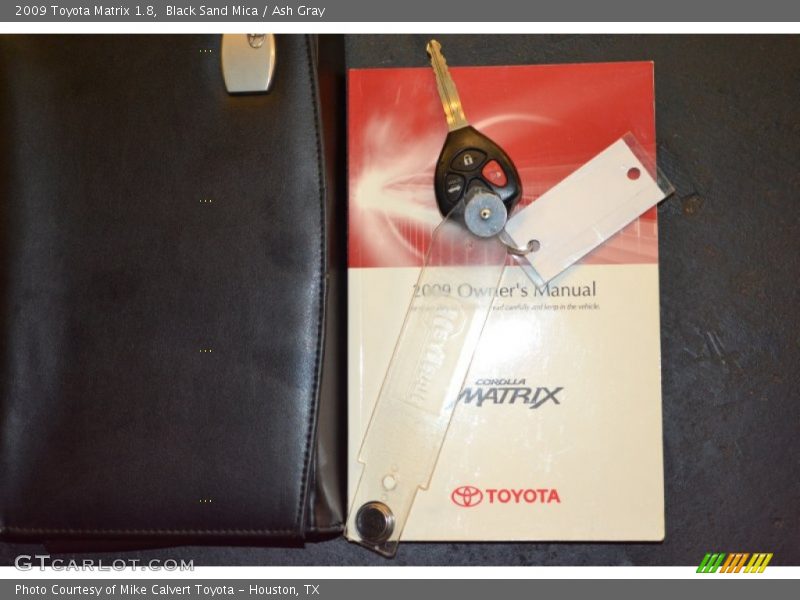 Black Sand Mica / Ash Gray 2009 Toyota Matrix 1.8
