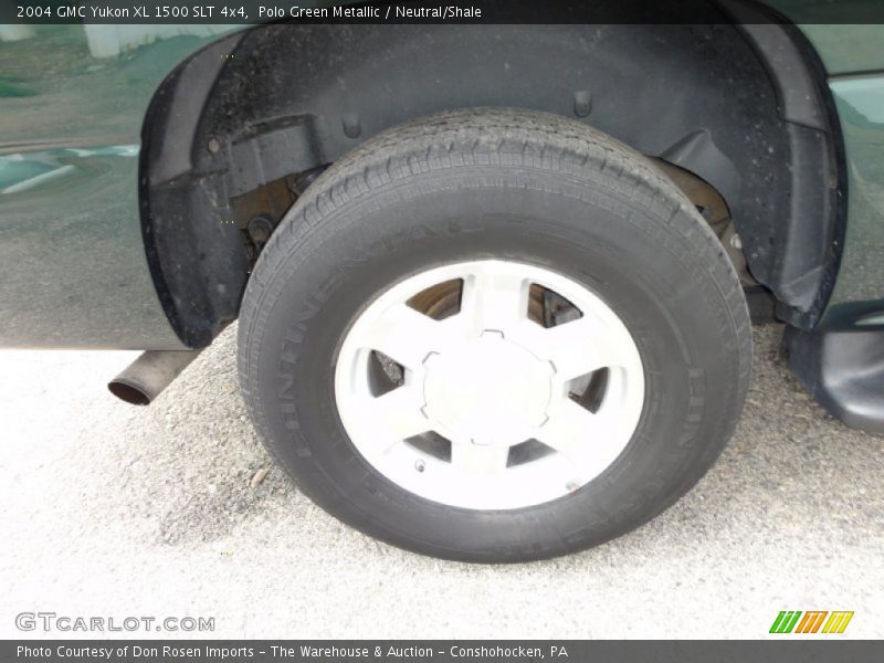 Polo Green Metallic / Neutral/Shale 2004 GMC Yukon XL 1500 SLT 4x4