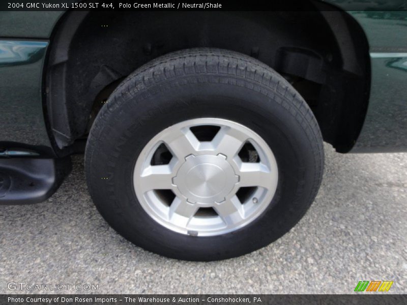 Polo Green Metallic / Neutral/Shale 2004 GMC Yukon XL 1500 SLT 4x4