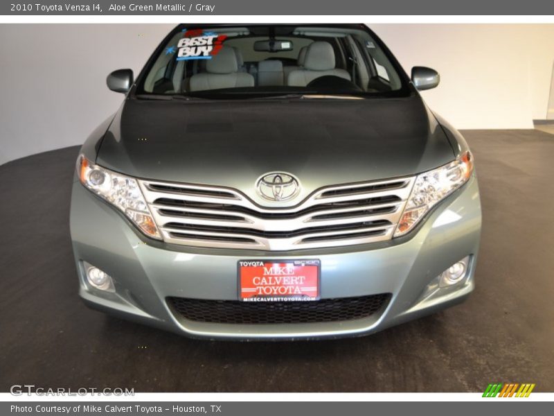 Aloe Green Metallic / Gray 2010 Toyota Venza I4