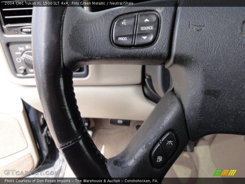 Polo Green Metallic / Neutral/Shale 2004 GMC Yukon XL 1500 SLT 4x4