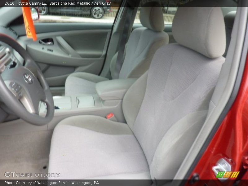 Barcelona Red Metallic / Ash Gray 2010 Toyota Camry LE