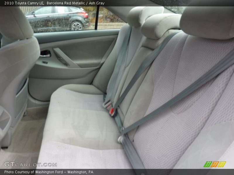 Barcelona Red Metallic / Ash Gray 2010 Toyota Camry LE
