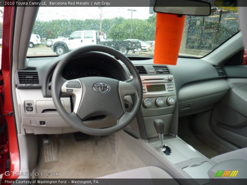 Barcelona Red Metallic / Ash Gray 2010 Toyota Camry LE
