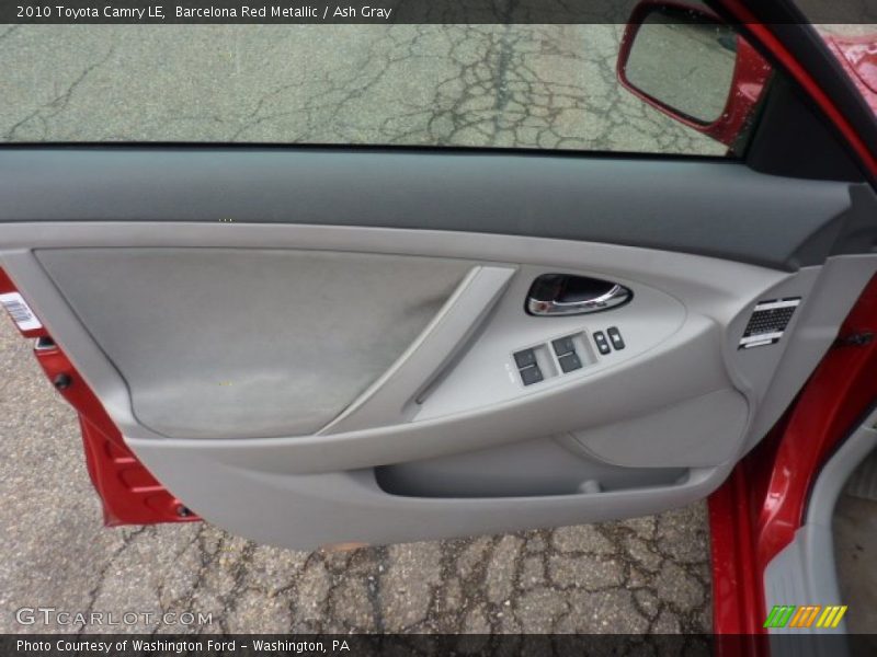 Barcelona Red Metallic / Ash Gray 2010 Toyota Camry LE
