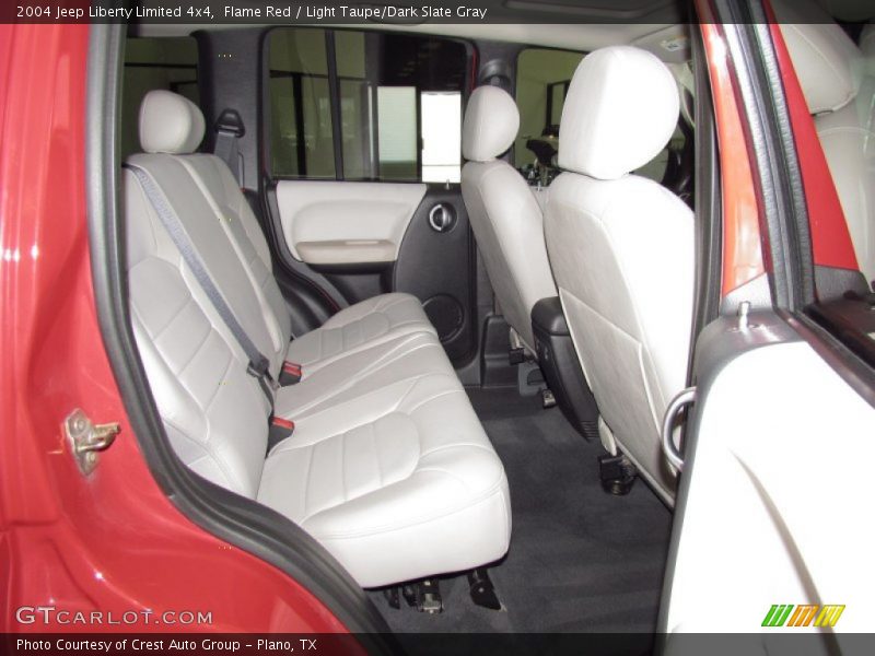 Flame Red / Light Taupe/Dark Slate Gray 2004 Jeep Liberty Limited 4x4