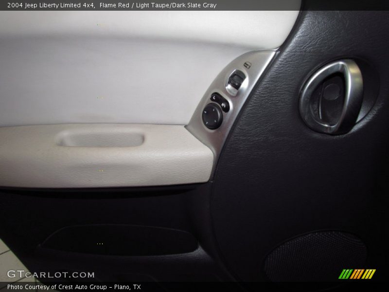 Flame Red / Light Taupe/Dark Slate Gray 2004 Jeep Liberty Limited 4x4