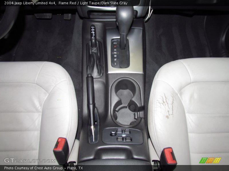 Flame Red / Light Taupe/Dark Slate Gray 2004 Jeep Liberty Limited 4x4