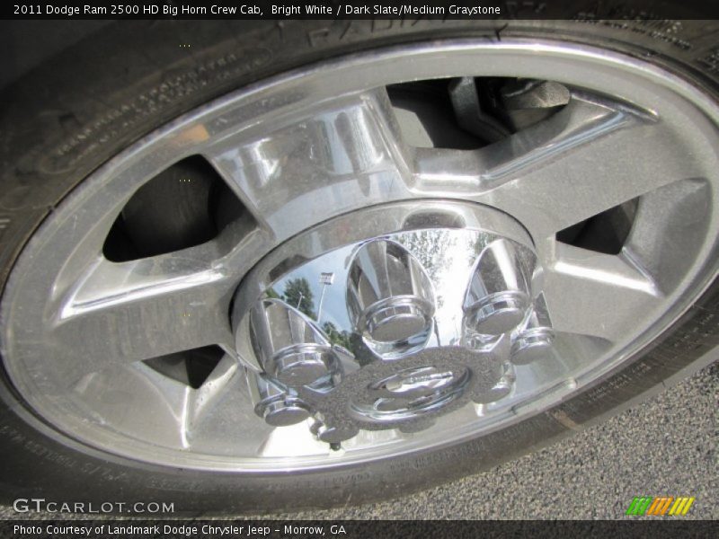 Bright White / Dark Slate/Medium Graystone 2011 Dodge Ram 2500 HD Big Horn Crew Cab