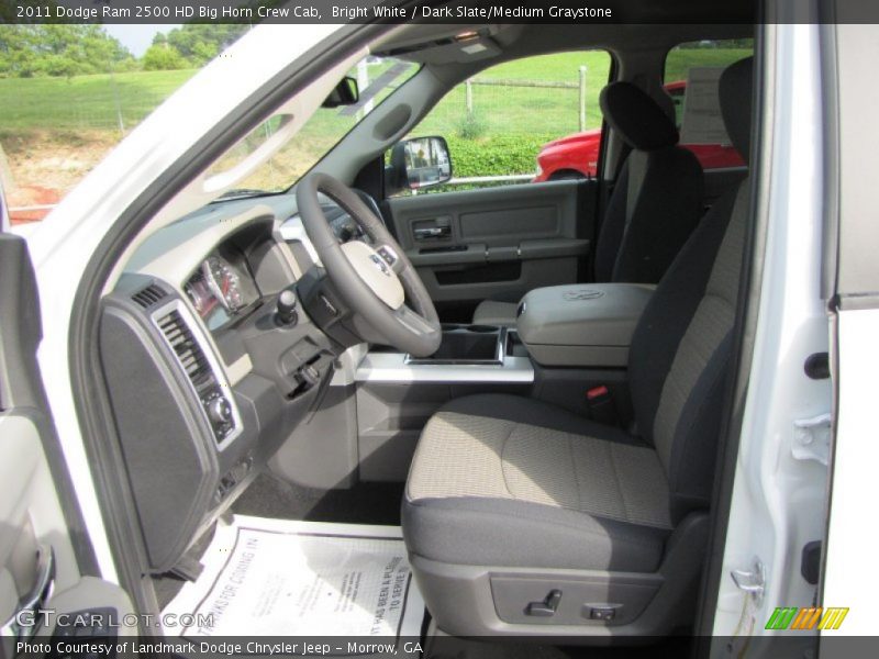 Bright White / Dark Slate/Medium Graystone 2011 Dodge Ram 2500 HD Big Horn Crew Cab