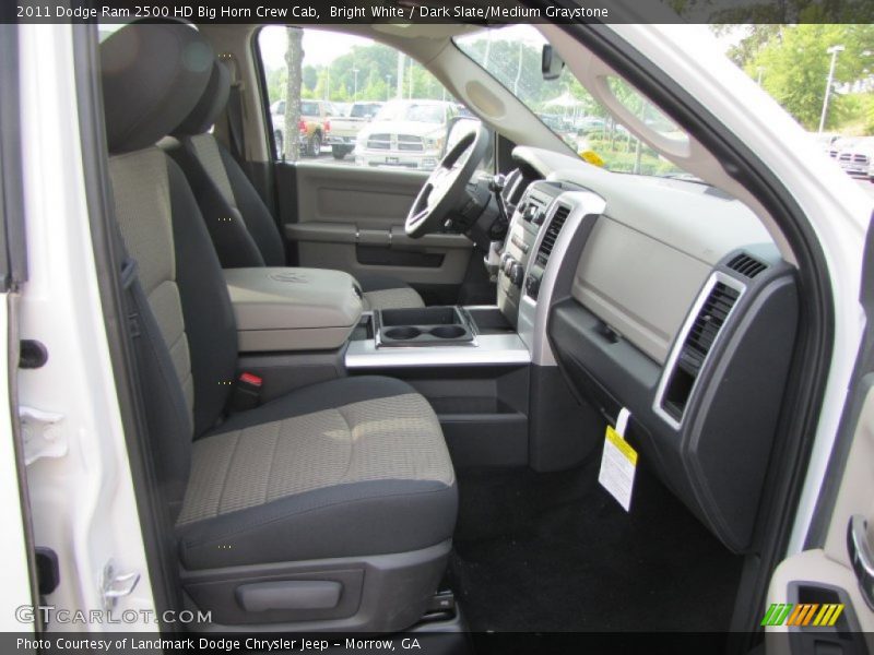 Bright White / Dark Slate/Medium Graystone 2011 Dodge Ram 2500 HD Big Horn Crew Cab