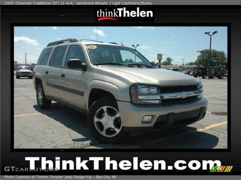 Sandstone Metallic / Light Cashmere/Ebony 2005 Chevrolet TrailBlazer EXT LS 4x4