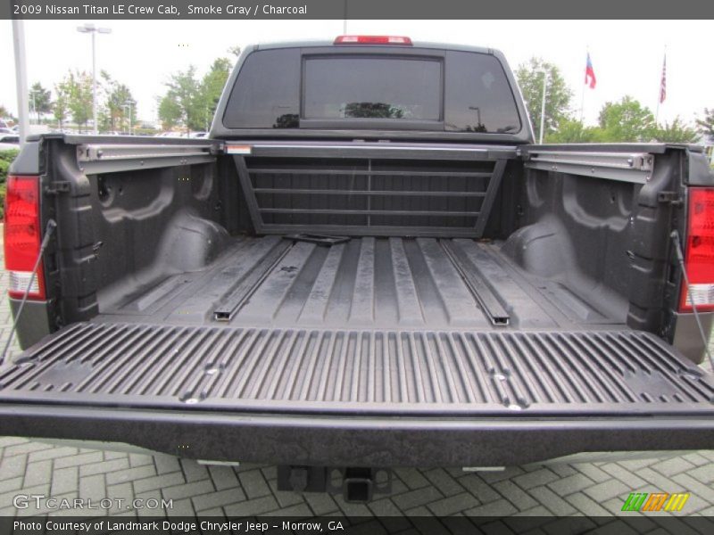 Smoke Gray / Charcoal 2009 Nissan Titan LE Crew Cab