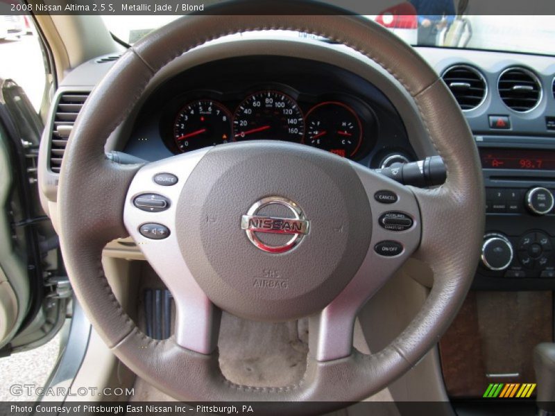 Metallic Jade / Blond 2008 Nissan Altima 2.5 S