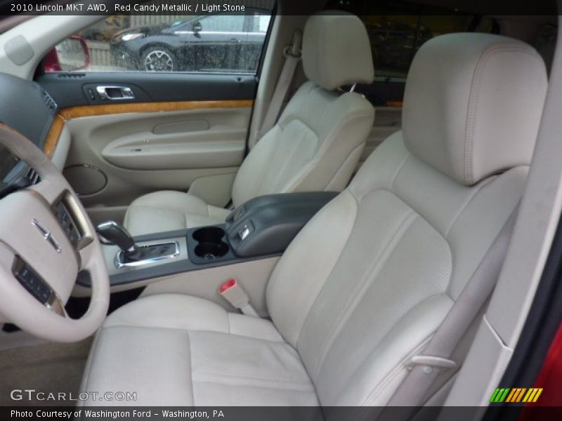  2010 MKT AWD Light Stone Interior
