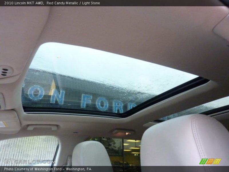 Red Candy Metallic / Light Stone 2010 Lincoln MKT AWD