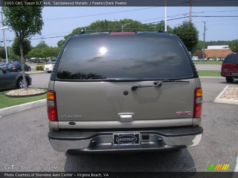 Sandalwood Metallic / Pewter/Dark Pewter 2003 GMC Yukon SLT 4x4